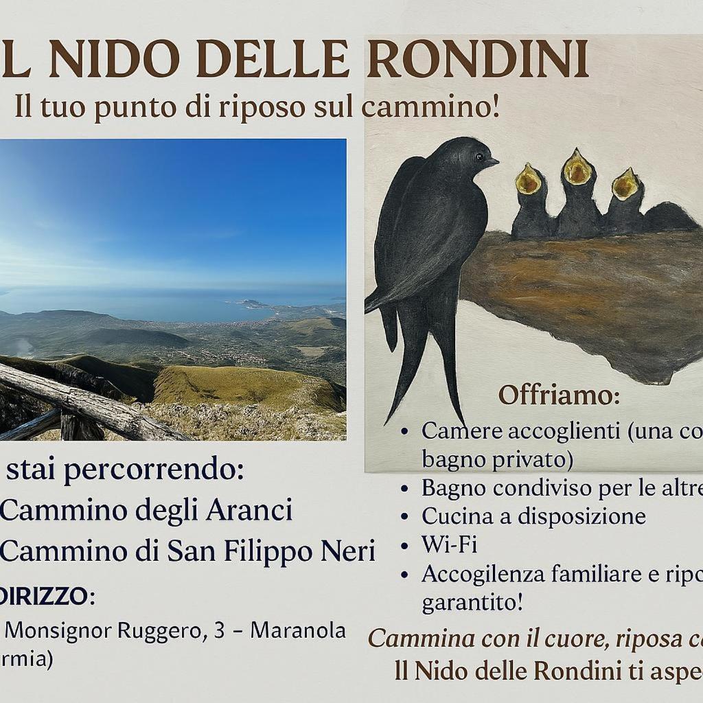 Апартаменты Il Nido Delle Rondini Формия Экстерьер фото